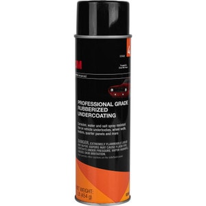 3M 03584 Professional Grade Rubberized Sound Damping / Undercoat Spray Net Wt. 1 lb. (454g)